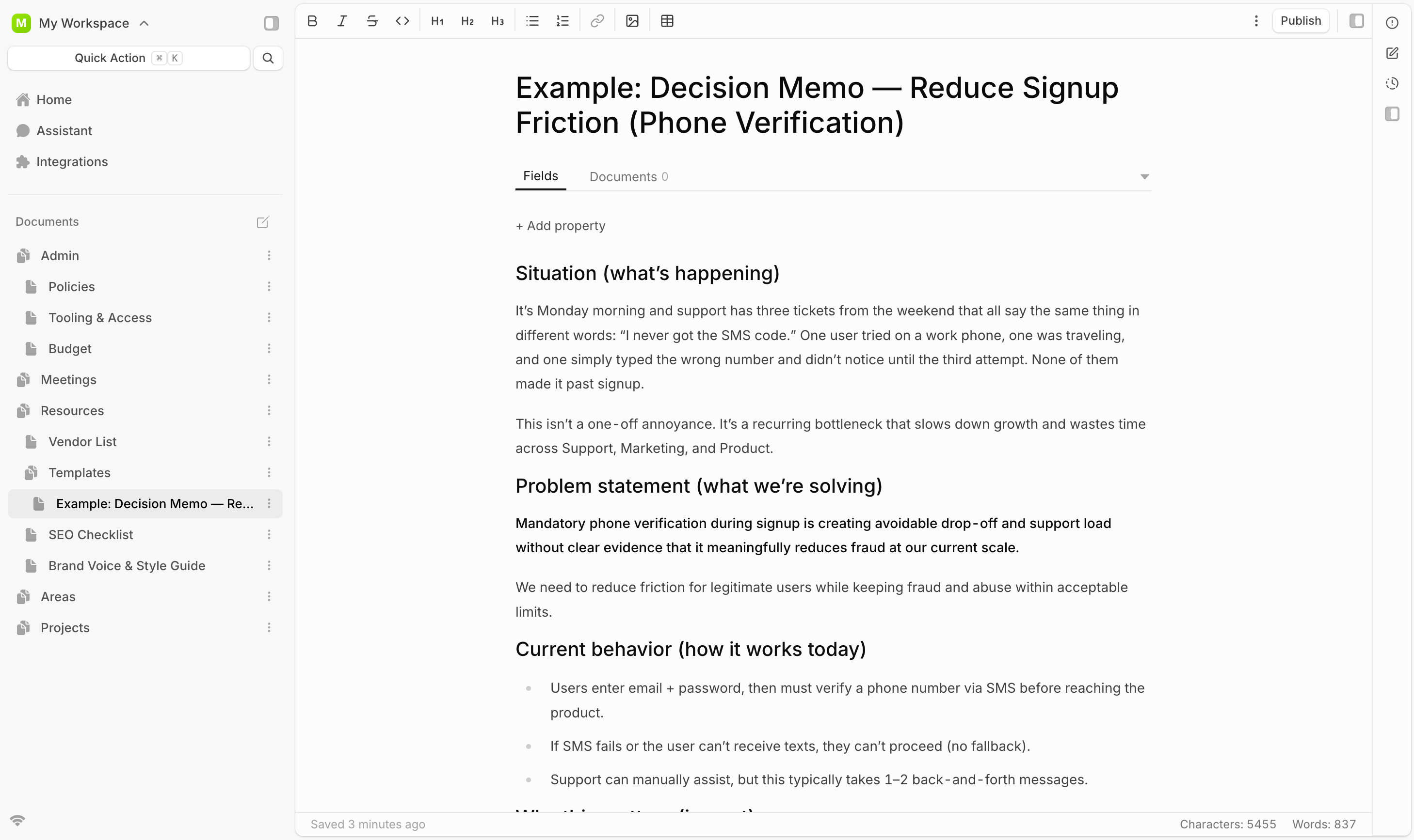 Screenshot of the Trawle job search platform.